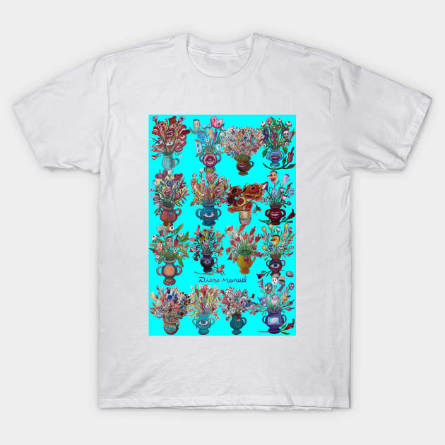 Flowers flowers T-Shirt by diegomanuel